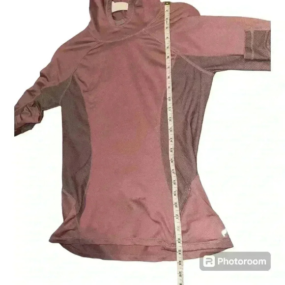 Fabletics Alecia Mauve Pullover Hoodie, Medium - Picture 7 of 7